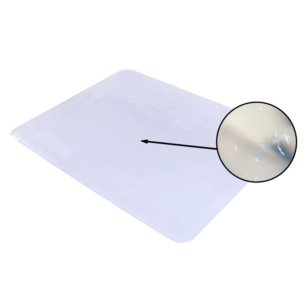 Covoras protectie pardoseala pentru scaun de birou, 120x90 cm, PVC transparent cu grosime de 0.5 mm, RESIGILAT - imagine 10